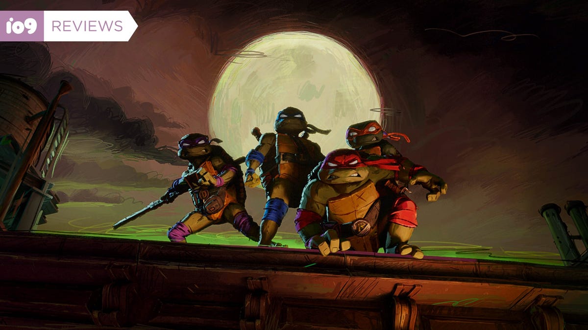 io9's tweet photo. Teenage Mutant Ninja Turtles: Mutant Mayhem Is Absolutely Phenomenal https://t.co/dlsnfxkANt https://t.co/UjlS8v7c69