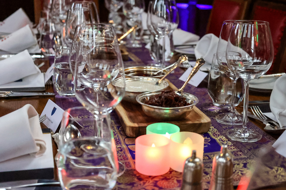 lincolnsinn's tweet photo. What a fantastic #SouthAsianHeritageMonth Diversity Dinner last week! There was a delicious menu, music from #LincolnsInn member, ghazal singer Ms Mehtab Malhotra, and from sitar player Tommy Khosla, and #SAHM co-founder Jasvir Singh CBE spoke - plus we launched a new exhibition! https://t.co/Ww4ciMKAcD