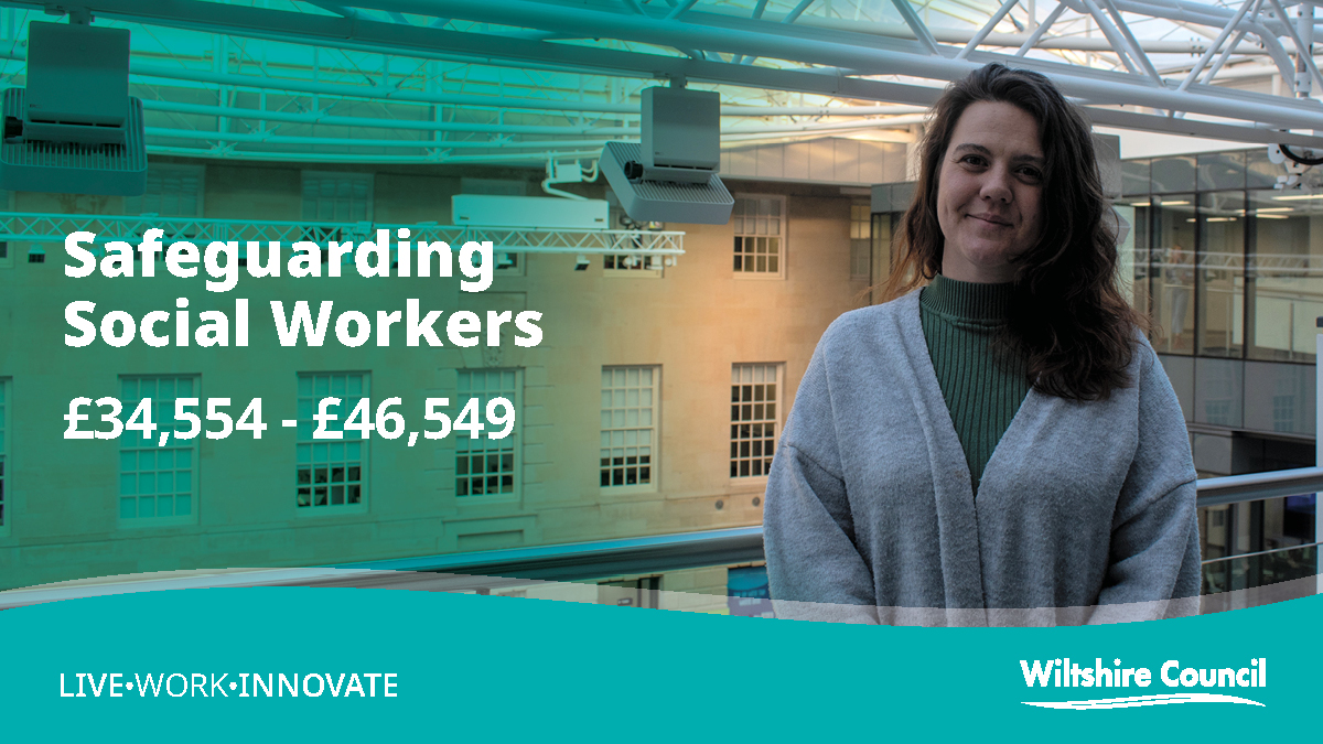 Join our team as a Safeguarding Social Worker where you'll work with the most vulnerable children in Wiltshire. We offer flexible working, career development opportunities and more. This role is inclusive of market supplement.

Apply👉orlo.uk/3Lva2 #WeAreWilts