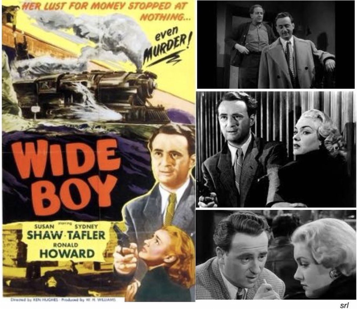 SaveRedlandLibr's tweet photo. 6:45pm TODAY on @TalkingPicsTV 

The 1952 #Crime film🎥 “Wide Boy” directed by #KenHughes from a screenplay by #WilliamFairchild (uncredited) &amp; based on a story by #RexRienits

🌟#SydneyTafler #SusanShaw #RonaldHoward #MelissaStribling #ColinTapley #GeraldCase #GlynHouston https://t.co/ucpM081tyJ
