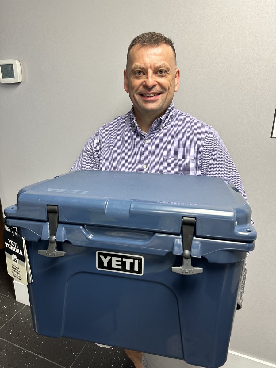 CloudSpaceInc's tweet photo. Thanks @datto &amp; Team, My cool new Yeti - thank you so much for the prize.. It is awesome.. will enjoy it for years.. Just need a bumper sticker of Datto / @KaseyaCorp  to decorated it.. Datto &amp; team, you are awesome; love the Support given to us MSPs.. PS. the worst selfies lol😜 https://t.co/8jNe9VDy4n
