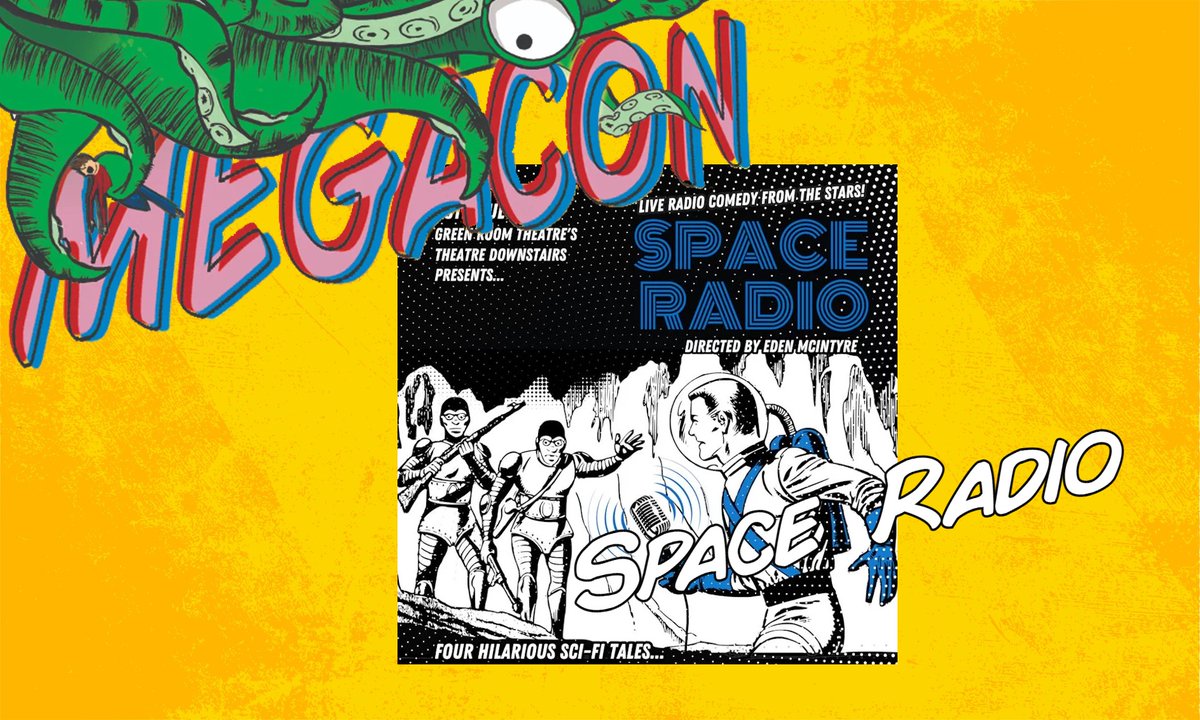 carlislemegacon's tweet photo. 🚀📻 Get ready for an intergalactic experience like never before! 🌌✨ Space Radio, the BRAND NEW sci-fi comedy storytelling showcase, is landing at MegaCon! Don't miss the cosmic adventures and laughter that await you! 🎙️🤣 #MegaCon #SpaceRadio #SciFiComedy #Storytelling 🌟🚀 https://t.co/YURYj7FwgL
