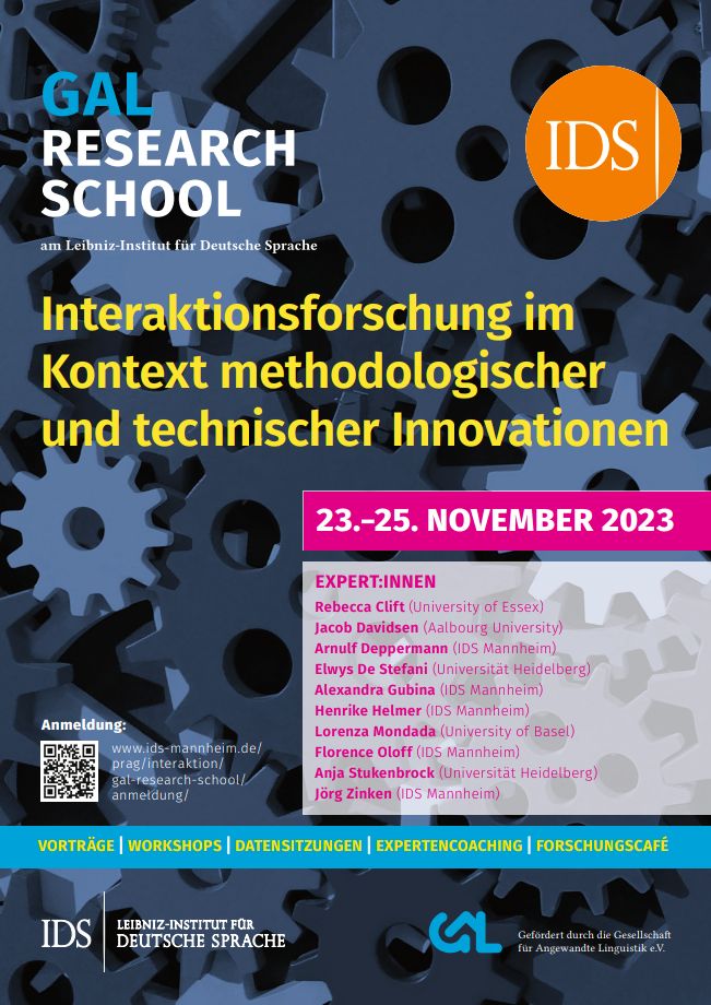 Helena Budde (@buddehel) on Twitter photo Meine Kollegin <a href="/jowitarogowska/">jowitarogowska</a> und ich freuen uns sehr, dass die Anmeldung für unsere GAL Research School ab heute startet: ids-mannheim.de/prag/interakti…
Wir können es kaum erwarten, euch im November am <a href="/IDS_Mannheim/">IDS Mannheim</a> begrüßen zu dürfen☕📝
#researchschool #interaktion #innovation Meine Kollegin <a href="/jowitarogowska/">jowitarogowska</a> und ich freuen uns sehr, dass die Anmeldung für unsere GAL Research School ab heute startet: ids-mannheim.de/prag/interakti…
Wir können es kaum erwarten, euch im November am <a href="/IDS_Mannheim/">IDS Mannheim</a> begrüßen zu dürfen☕📝
#researchschool #interaktion #innovation