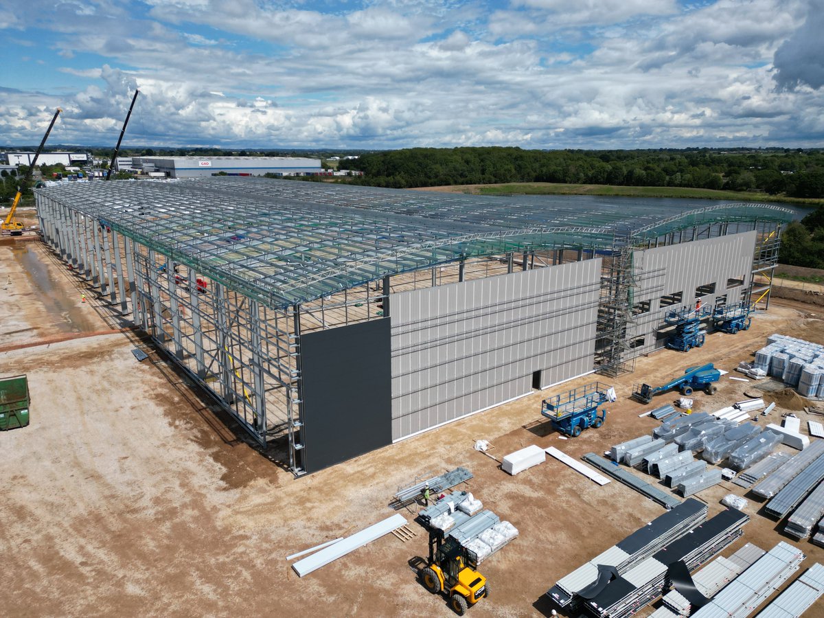 rd_billington's tweet photo. Impressive drone shots, showcasing our projects for Units 10B &amp; 3A, Dove Valley Park, Foston. https://t.co/E4tdnkfnpG