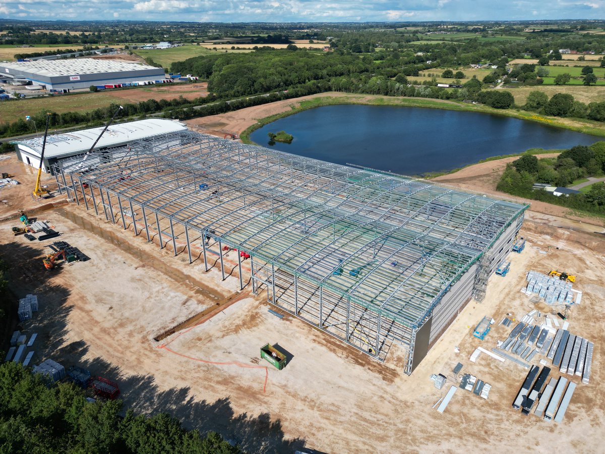 rd_billington's tweet photo. Impressive drone shots, showcasing our projects for Units 10B &amp; 3A, Dove Valley Park, Foston. https://t.co/E4tdnkfnpG