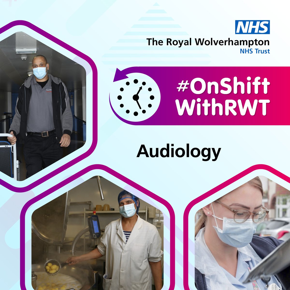 RWT_NHS's tweet photo. Tomorrow (Friday 28 July) we are #OnShiftWith Audiology ๐ฅ๐ Check out our social channels as we go behind the scenes to explore the wonderful world of audiology. Don't miss it! https://t.co/YQWGGFUn1p