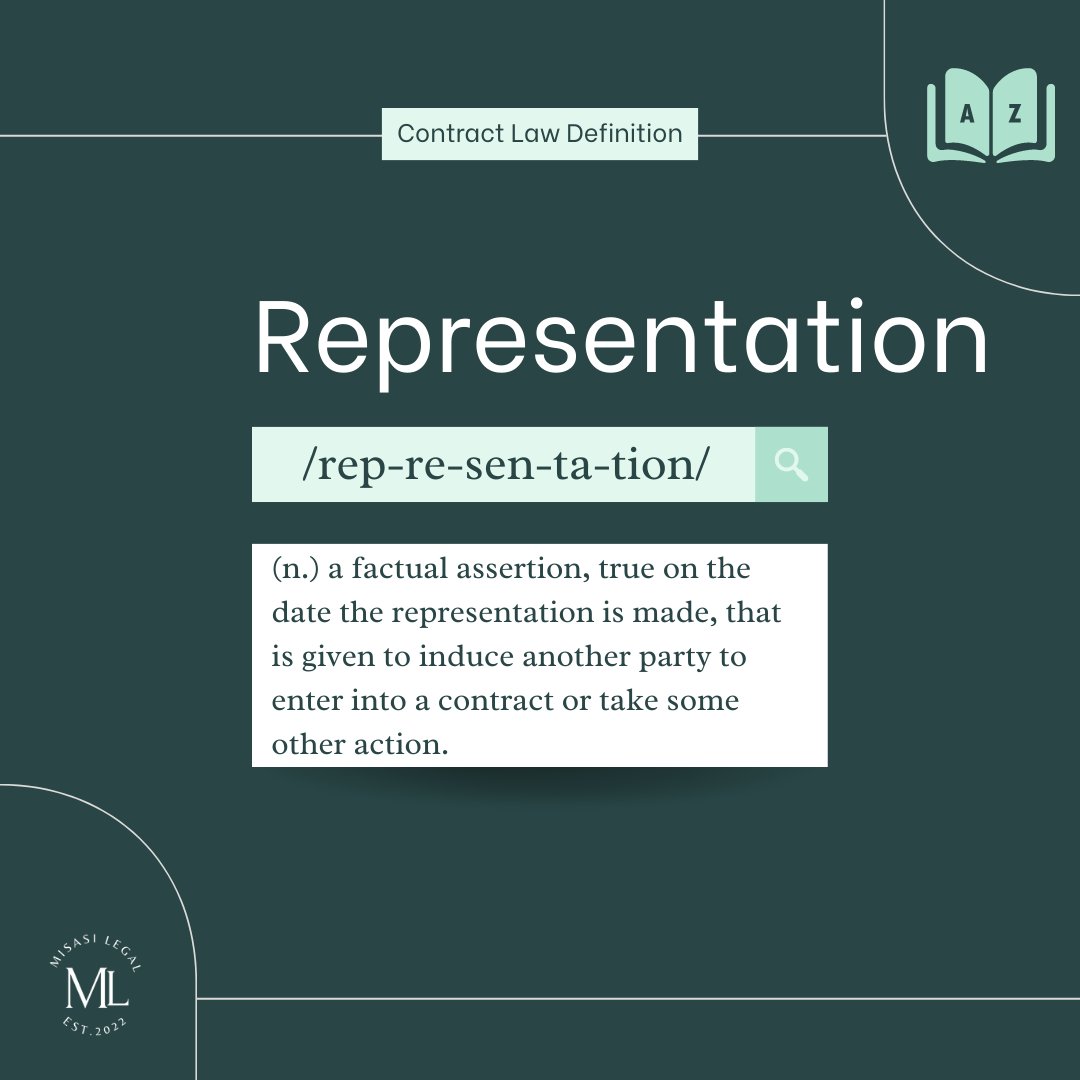 MisasiLegal's tweet image. Four Contract Law Definitions to Know
🔏 Indemnity
💯 Representation
🤞Warranty
🌪️ Force Majeure
#MisasiLegal #ContractLaw #Definitions #Terms #Indemnity #Representation #Warranty #ForceMajeure #Contract #Agreement #Canada #Ontario #Toronto #Lawyer