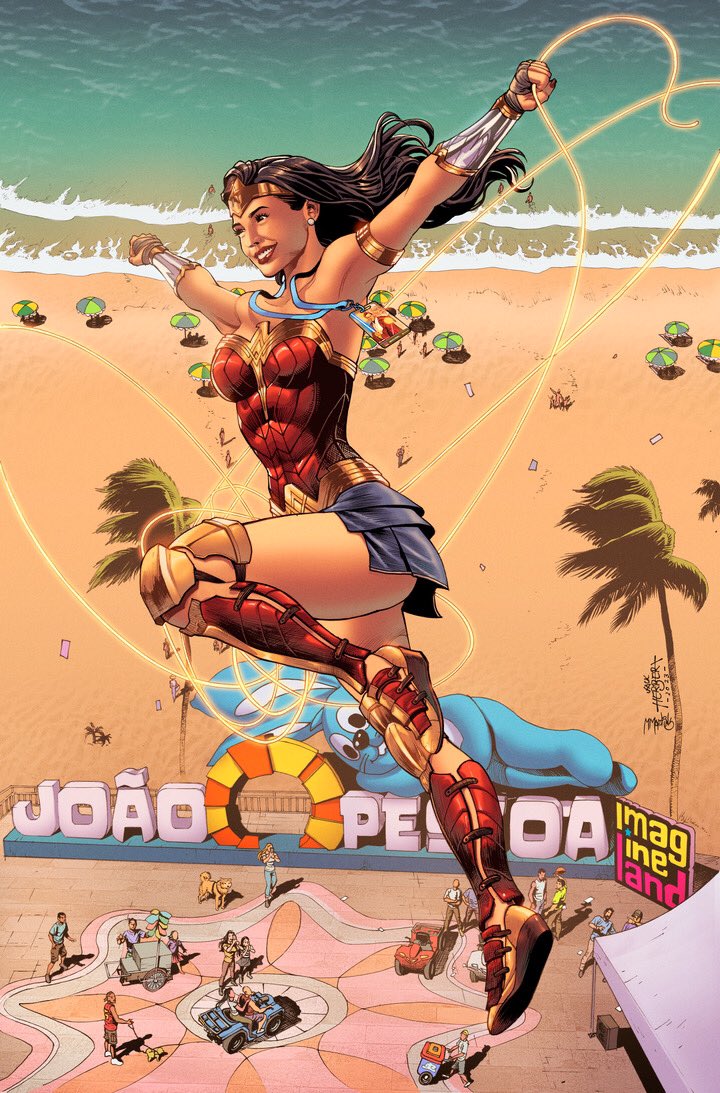 Wonder Woman (em João Pessoa) 
Print exclusivo para o #imagineland

Colors by @mmartinsart 

#wonderwoman #joaopessoa #imagineland #dccomics