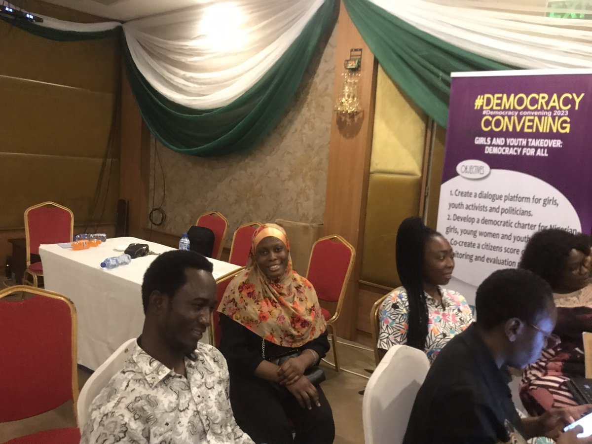 #DemocracyConvening Day 2…

Group Sessions and deliberation on the context and issues faced by girls and women in areas of digital &amp; internet rights, SRHR, education and economic empowerment that affect their development and political participation.
