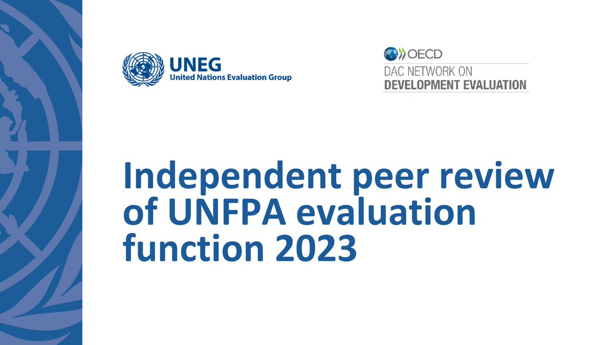 unfpa_eval's tweet photo. The @UN_Evaluation @OECD_EVALNET independent peer review of the UNFPA evaluation function is out!

Assesses the function's
✅Independence
✅Credibility
✅Utility
✅Relevance
✅Adequacy of resources

Find the report &amp; management response here: https://t.co/OA83d5Qtmn https://t.co/IYsVIaOKkn