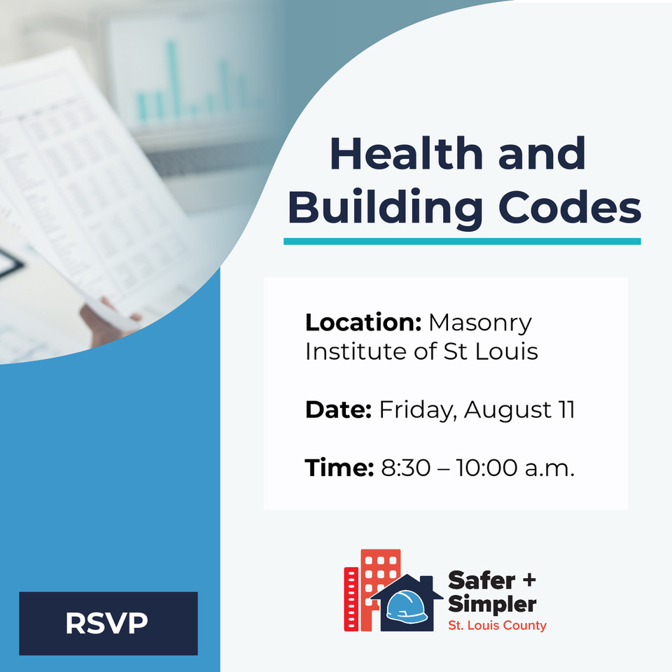 Don't forget to sign up for @SaferSimplerSTL's “Economic Development and Building Codes” event on Aug. 10, 8:30 - 10 am. Register now at the link below!

eventbrite.com/e/economic-dev…
