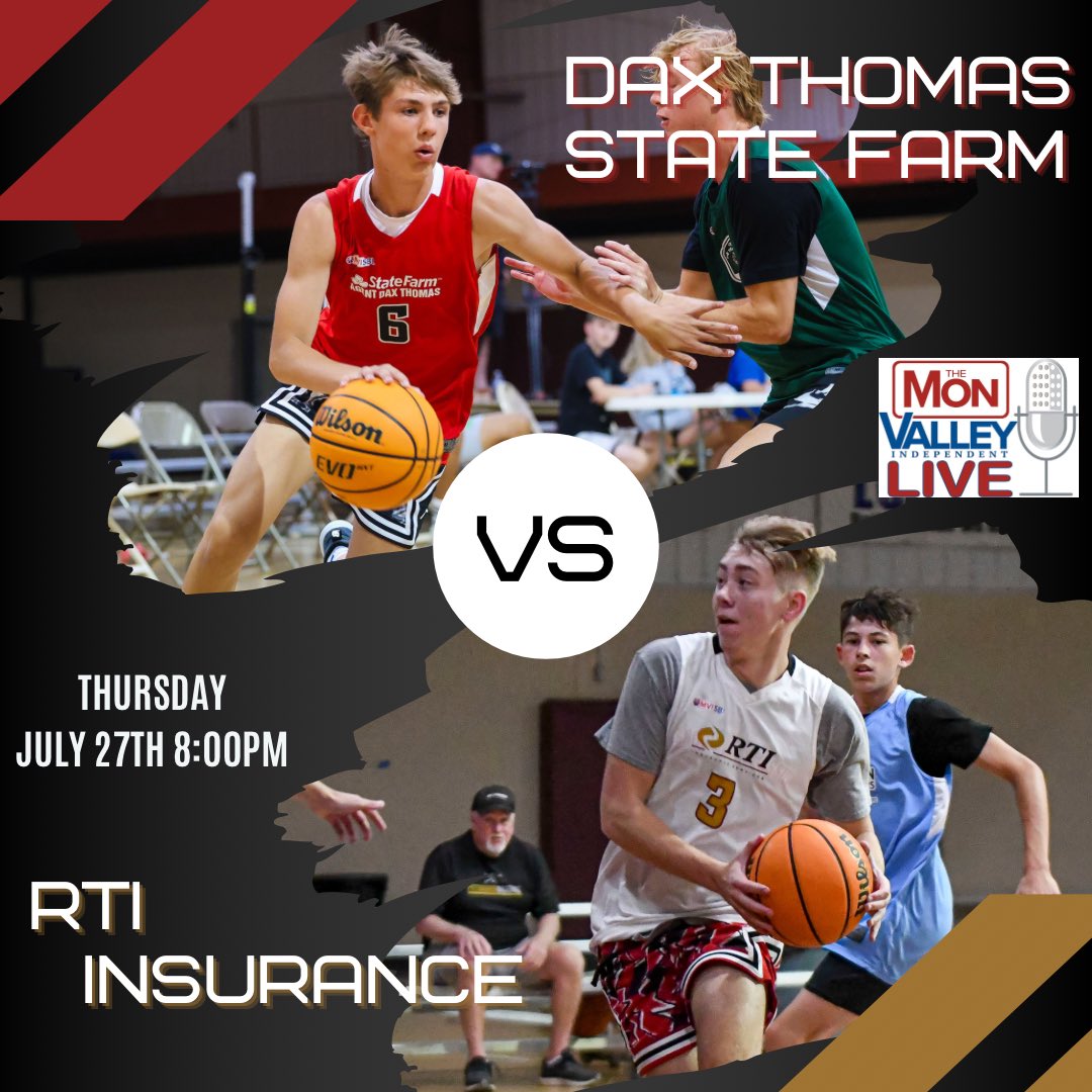 The <a href="/MVISBL_Boys/">MVISBL-Boys</a> hit the floor to for the final night of the regular season as we have a pair of playoff previews on MVI Live. 
7PM  BeeGraphix 🆚  EPT
8PM Dax Thomas State Farm  🆚 RTI
🎙️<a href="/ALyons2631/">Alex Lyons</a> 
💻 webca.st/233963