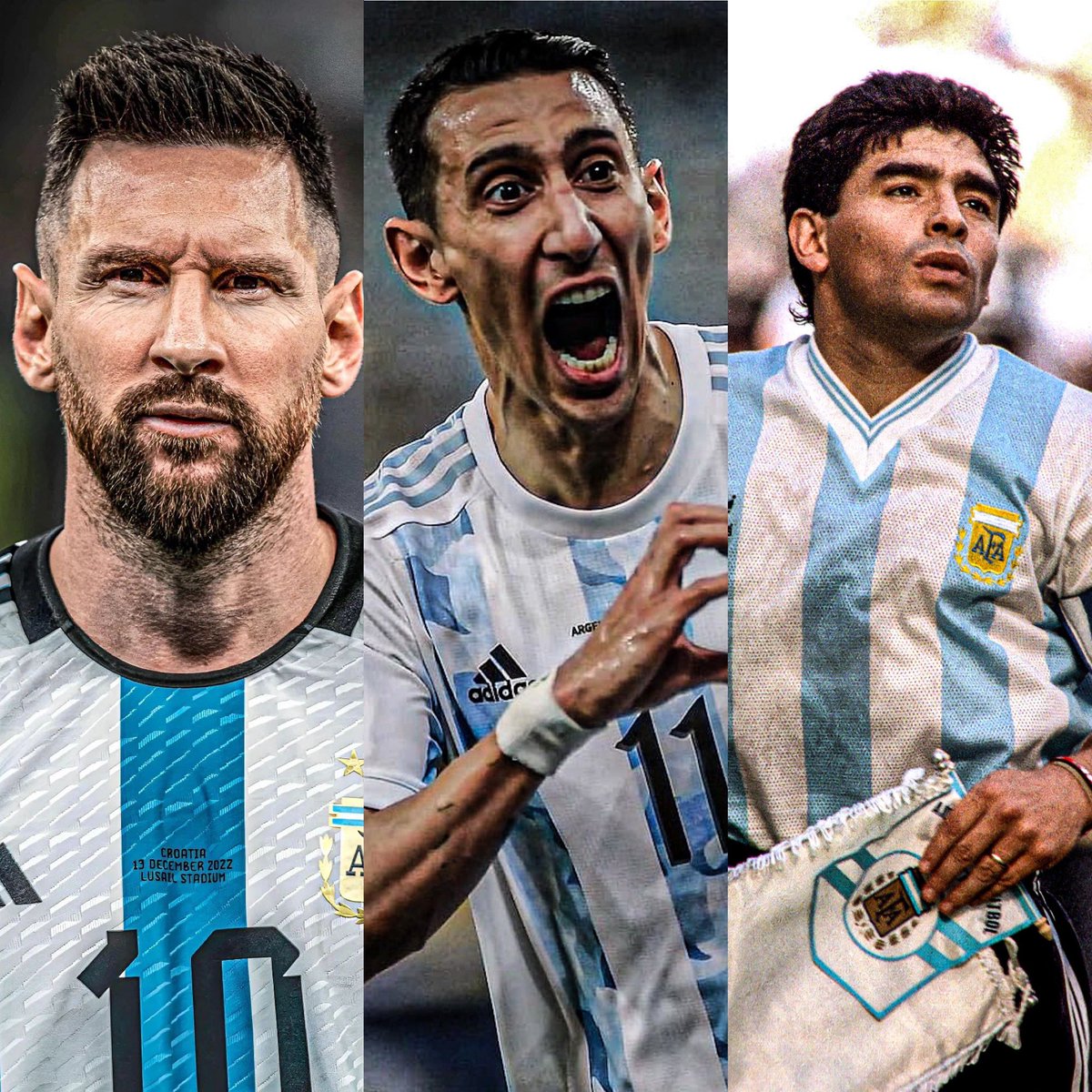 AtaqueFutbolero's tweet photo. 🌟🌎 Los 10 jugadores con MÁS ASISTENCIAS en la HISTORIA del fútbol:

🇦🇷 1- LIONEL MESSI: 358 (!)
🇩🇪 2- Thomas Müller: 324
🇵🇹 3- Luis Figo: 324
🇦🇷 4- ÁNGEL DI MARÍA: 280
🇧🇷 5- Neymar Júnior: 278
🏴󠁧󠁢󠁥󠁮󠁧󠁿 6- David Beckham: 272
🏴󠁧󠁢󠁷󠁬󠁳󠁿 7- Ryan Giggs: 268
🇫🇷 8- Thierry Henry: 257
🇧🇷 9- Ronaldinho: 256
🇦🇷 10- DIEGO MARADONA: 254

Inglaterra inventó el fútbol y Argentina lo convirtió en arte.