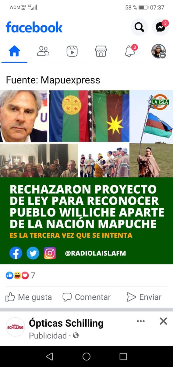 ivanmoreirab's tweet photo. FALSO: Ningún Proyecto se  rechazo.el 1ero no lo tramitaron,lo escondieron y el 2do será fusionado y recién comenzará su tramitación en Comisión DDHH-Senado.Los Huichilles tienen derecho a su identidad y ser reconocidos como PPOO.Pido seriedad en chequear publicaciones a la Isla. https://t.co/1yVjzgcoAr