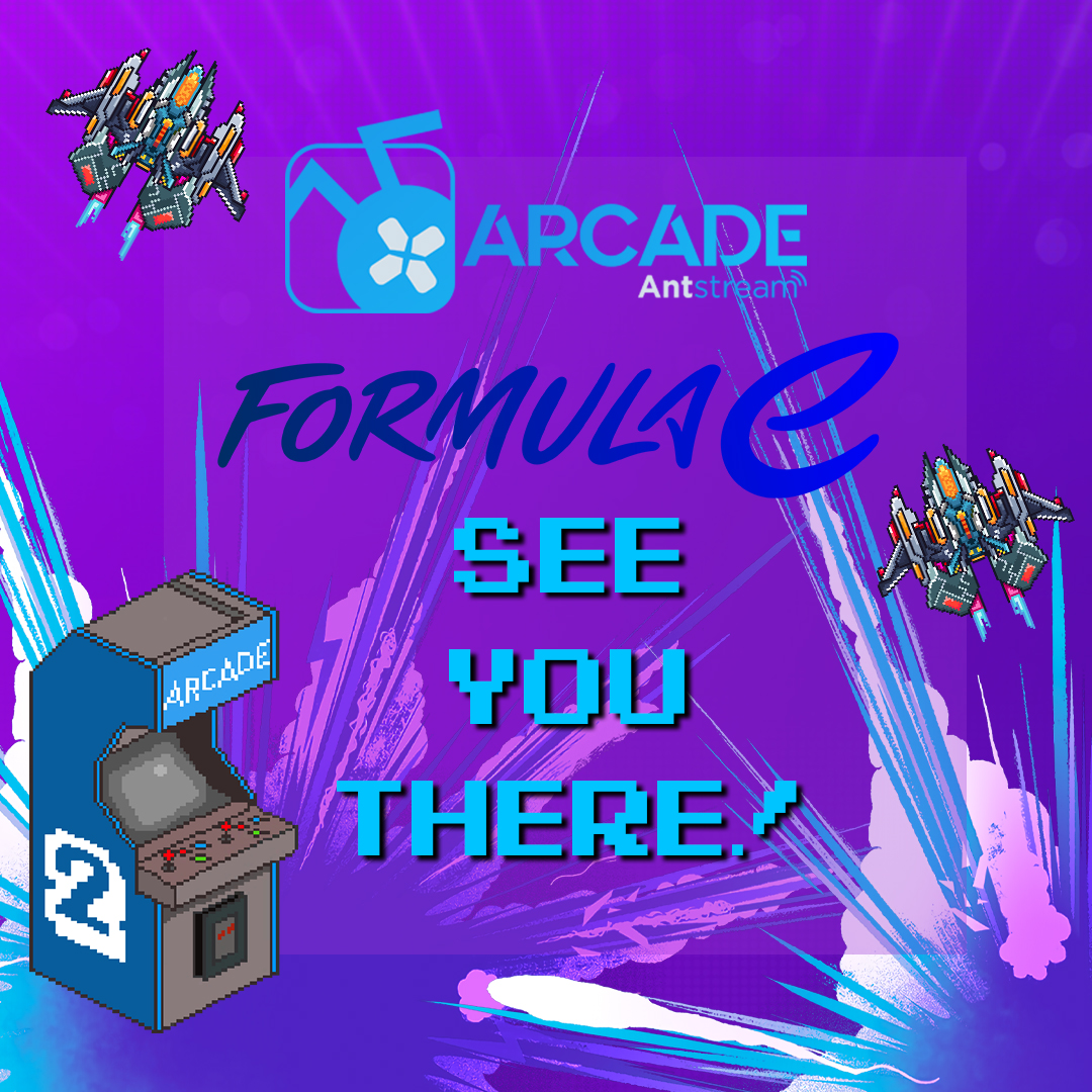 AntstreamArcade's tweet image. We're at Formula E this weekend, make sure to stop by our booth in the fan village!

#retrogames #antstreamarcade #retrogamers #retro #retrogaming #retrogaminglife #retrogamingcommunity #gamers #formulae