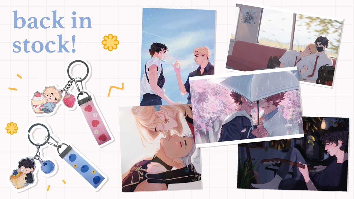 โจ we are bacckk!! restocked the skts fruit charms due to popular demand and added more characters to the fruit collection ๐ฅฐ
thank u for all the support last time ๐ซถ (rts will be much appreciated ๐ฅบ)
https://t.co/vzDb02H2F9 ๐ฑ๏ธ๐