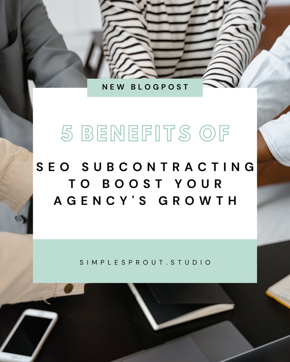 simplesprout_'s tweet photo. As a digital marketing agency, offering comprehensive solutions to your clients is vital for success. But what if you don't have the in-house expertise for every service? ⁠
⁠
Enter SEO subcontracting:⁠
https://t.co/WXhN3QKjnV https://t.co/nyhPVfZNgO