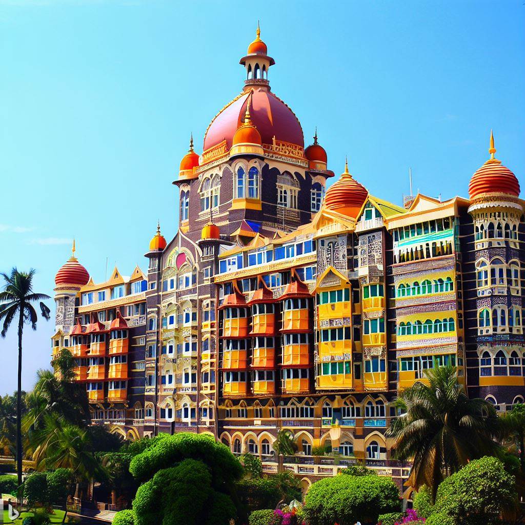 AsarMeen's tweet photo. #ai generated colorful pictures of @TajMahalMumbai
#ArtificialInteligence #Mumbai @TajHotels. https://t.co/PYY06e0MFl