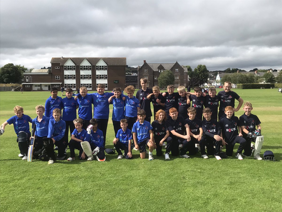 AliByrgoed's tweet photo. Cracking couple of days at Christ College Brecon playing the Welsh regions. @CwnYouth U11s return home unbeaten. Won the final T20 by 29 runs against the South. A fab experience for all that not even the rain could spoil! https://t.co/Lq3H0leJKE