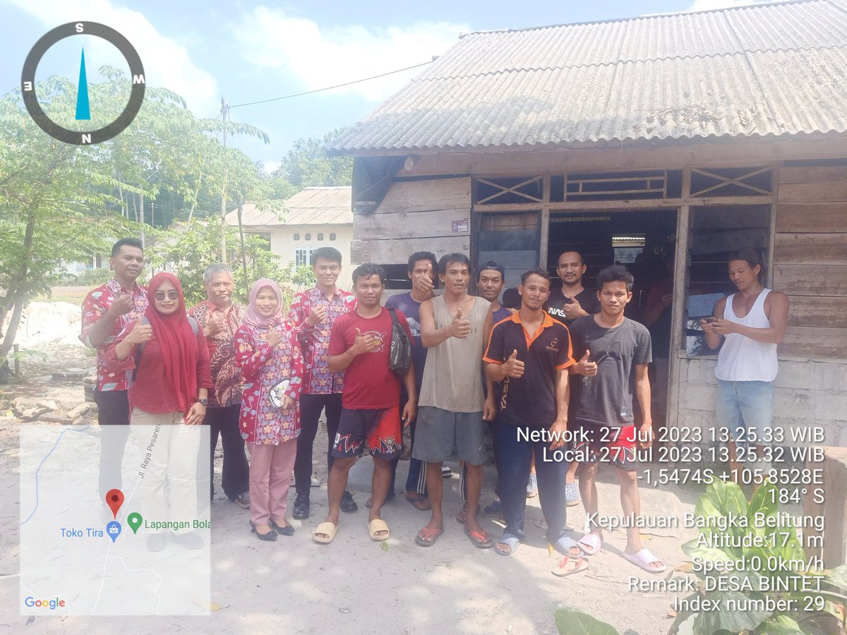 AnisTriandini's tweet photo. ANIS TRIANDINI,S.Pi
KAMIS 27072023
Verifikasi Calon Penerima Bantuan TA 2023 KUB NELAYAN JAYA INDAH MENTARI, sekaligus pembentukan KUB Nelayan Semenanjung
 #DesaBintet
#Kec.Belinyu
#BangkaBelitung
#PenyuluhPerikananBantu
#KKPGOID
#GiatLuhkanSatminkalBrppupp https://t.co/YRsJboXFZ2