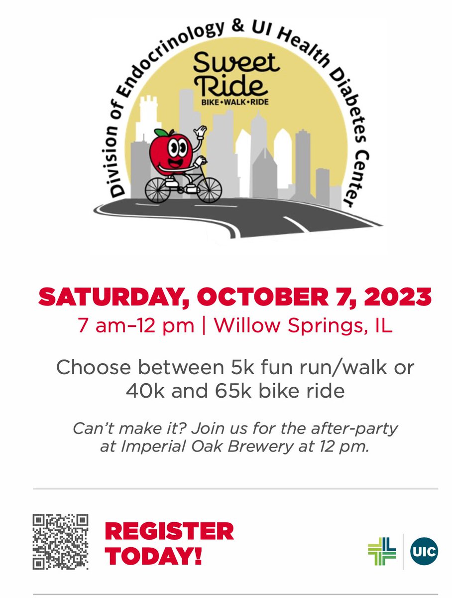 Diabetes_UIC's tweet photo. Come Join Us for our Annual Fundraising Event. Scan the QR code to register. @thisisUIC @UICancerCenter @uiccom @brian_layden @WasimKhan_UIC https://t.co/0UGp3ysMfb