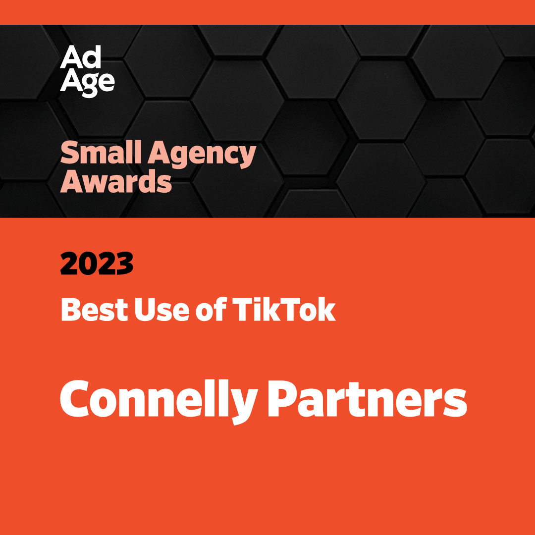 From the deep sea to your #TikTok feed 😏🍤Stoked to be recognized by <a href="/adage/">Ad Age</a> &amp; <a href="/tiktok_us/">TikTok US</a>. More on or work for <a href="/gortonsseafood/">Gorton's Seafood</a>: bit.ly/47aPQUe  #client #AdAgeSmallAgency