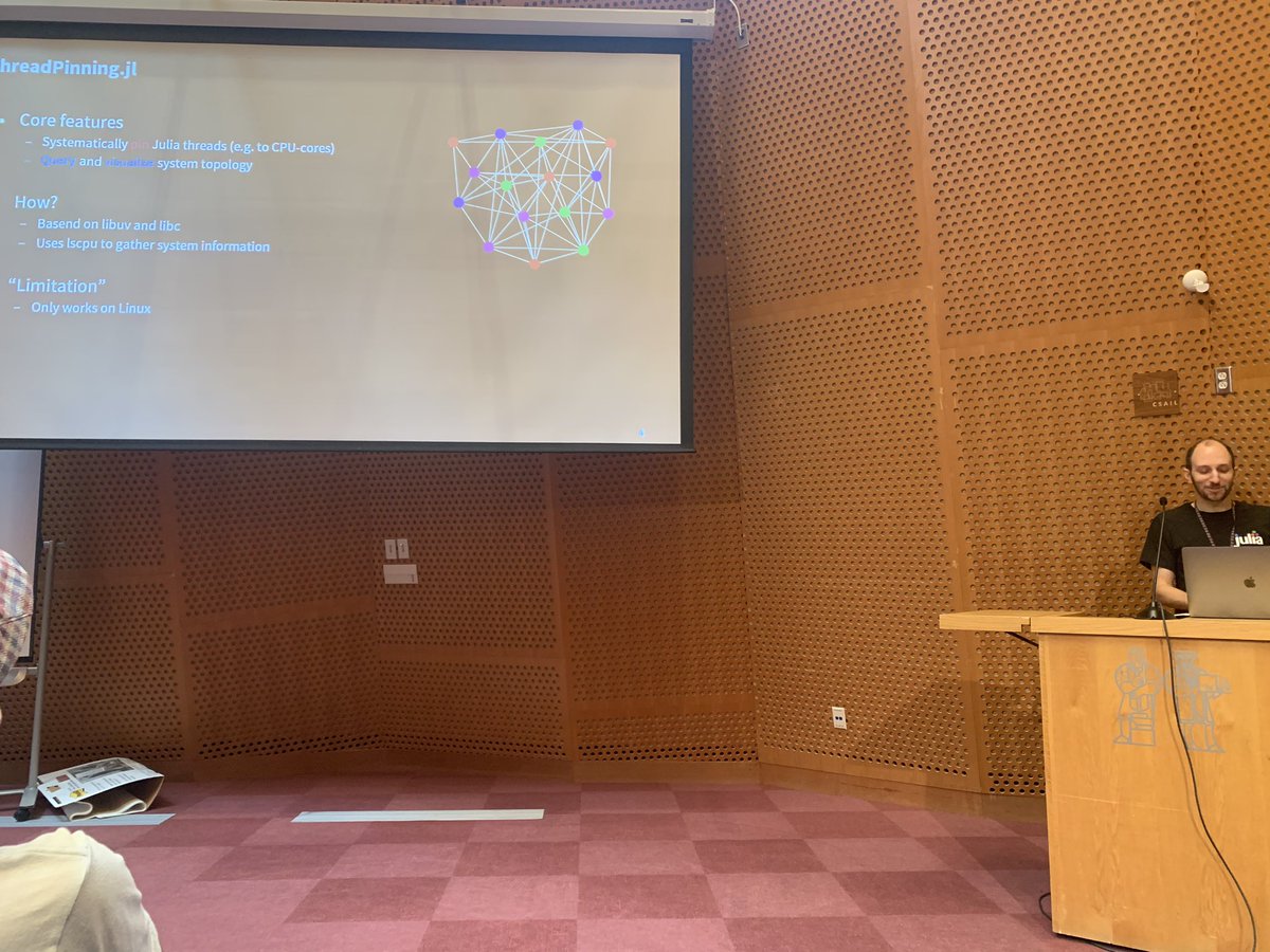 kslimes's tweet image. Is “only works on Linux” a “limitation” at #juliacon? Carsten investigates.