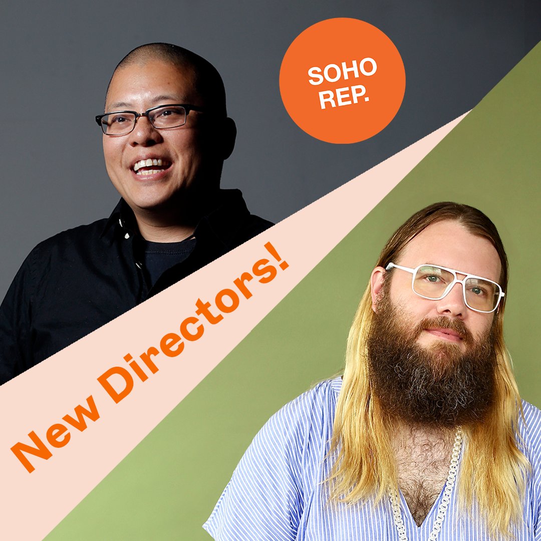 We are thrilled to announce that Eric Ting and Caleb Hammons will join Cynthia Flowers as Directors of Soho Rep, taking over artistic leadership of the theater from our brilliant outgoing Directors Sarah Benson and Meropi Peponides. sohorep.org/leadership-pre…