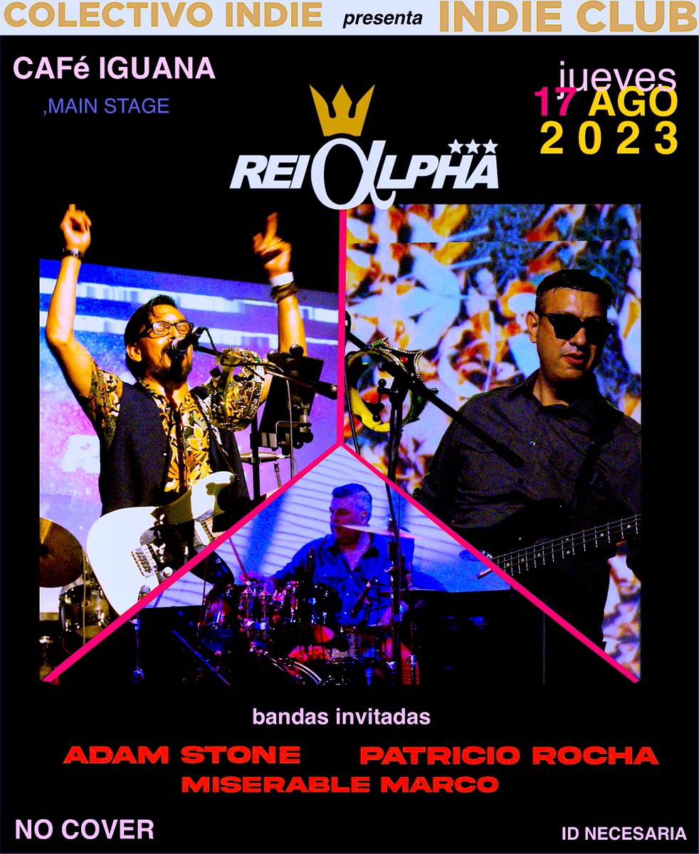 Nos vemos este proximo 17 de Agosto
Disfruta de nuestro repertorio original... Sé parte 
#MúsicaEnVivo #caféiguanas #alternativa
@colectivo_indiemty <a href="/rock/">armand</a>.al.aire.libre
FOLLOW CONTROL @followcontrolmonterrey
@giroscopio89 <a href="/signstudios/">Sign Studios</a>
Bandas@IsAdamStone <a href="/miserablemarco/">El Miserable</a> @soy_rocha