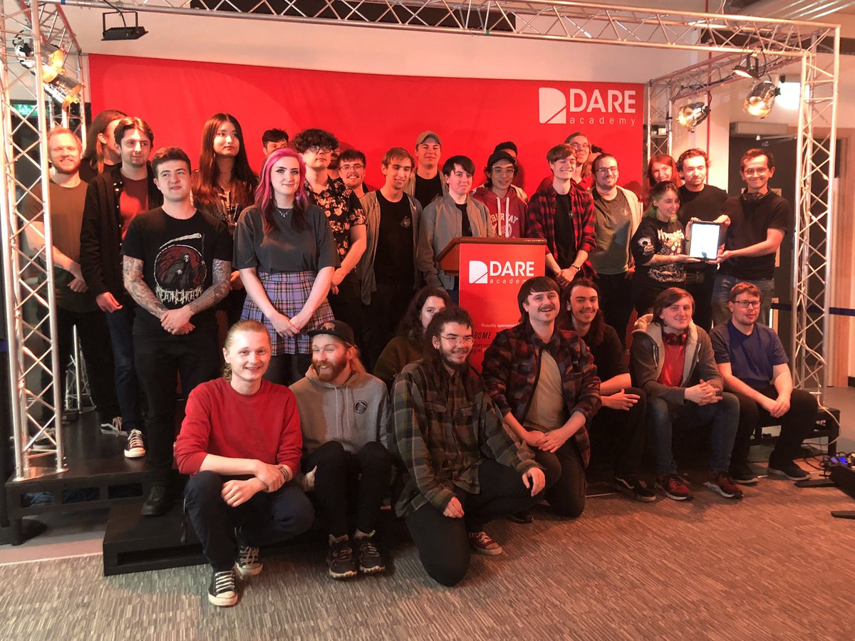 Here we go! @AbertayDare 2023 crew are ready to share their games at the Sneak Peek tonight 🙌🎮🙌