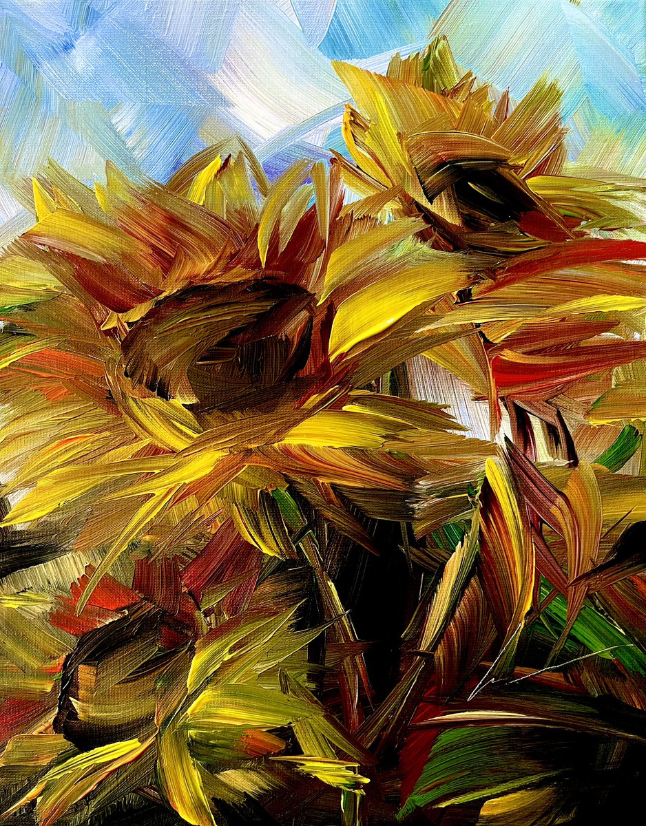 vera_kober_art's tweet photo. Sunflowers painting https://t.co/vFk8UbhJGl