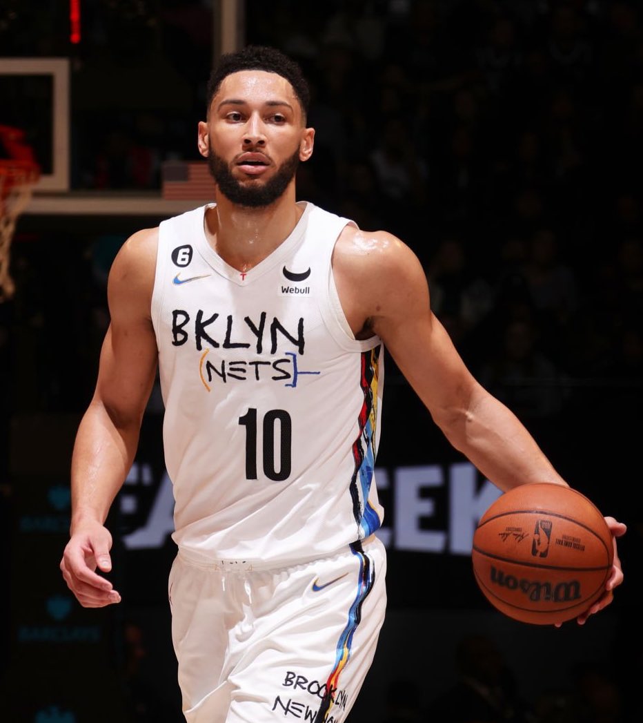 TheDunkCentral's tweet photo. Ben Simmons is 100% healthy and is expected to compete for the starting PG job in Brooklyn, per @IanBegley 

“Simmons has completed the rehab portion of his offseason and is now solely focused on skill work and conditioning as he prepares for 2023-24 training camp, league sources familiar with the matter told SNY.” 

(Via https://t.co/D24PK0a5NQ)