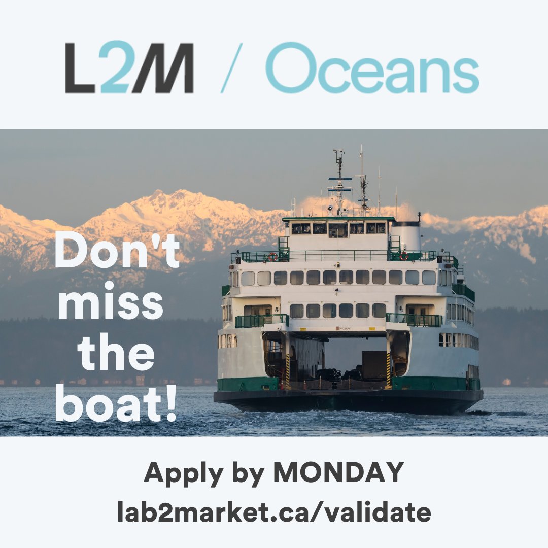 OceanStartup's tweet photo. Attention, graduate students &amp; postdocs: Get paid $15K to learn transferable skills &amp; validate your research. Application period closes Monday. https://t.co/85T7KoPWsa #graduates #postdoc #lab2market https://t.co/LzmSECYZf5