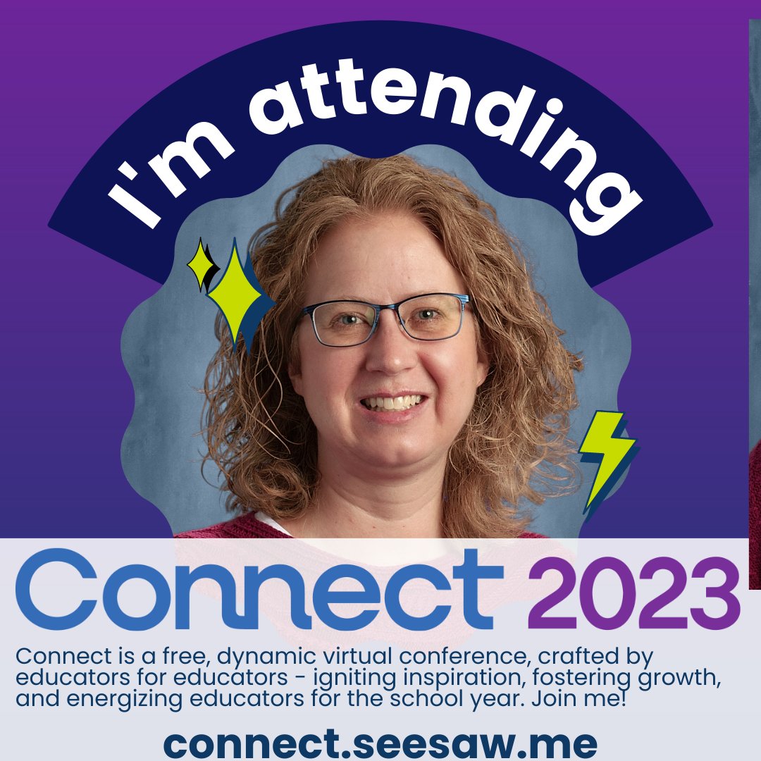 KarlaKoenen's tweet photo. 💻 I'm attending #Connect2023 with @Seesaw August 8-9! ✅ Save your spot for this FREE virtual conference with...
✨ LIVE and On-demand PD ⁣for teachers + admins
✨ Networking opportunities
✨ Over $6k in door prizes⁣
✨ and more! ⁣ 
➡️ Join me: https://t.co/sEVvWF8ZdA https://t.co/Gvfi6rtNqo