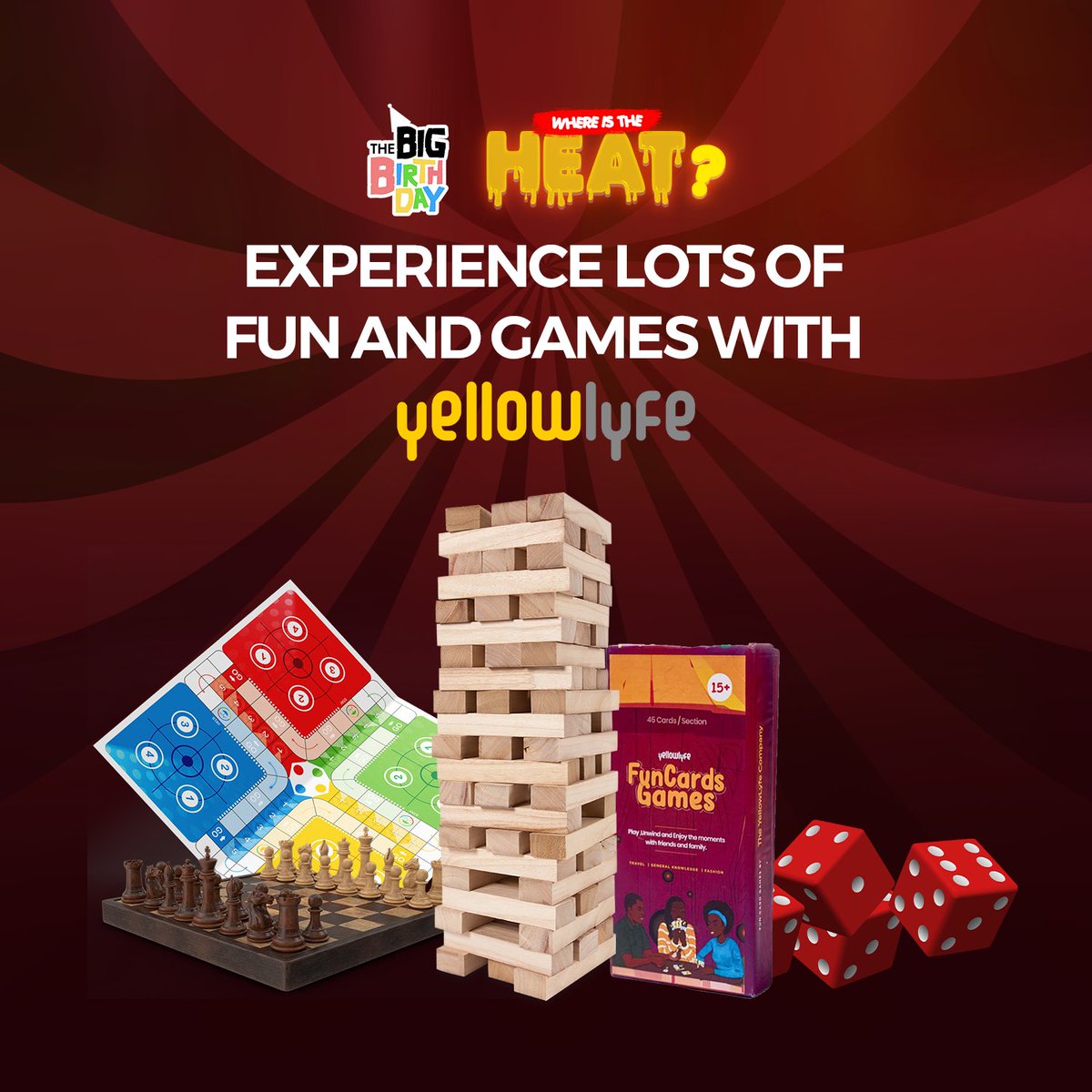 yellowlyfehq's tweet photo. Weekend agenda:
Don’t miss it.
-
#YellowLyfe #GamesExperience https://t.co/k5RuUmteBd