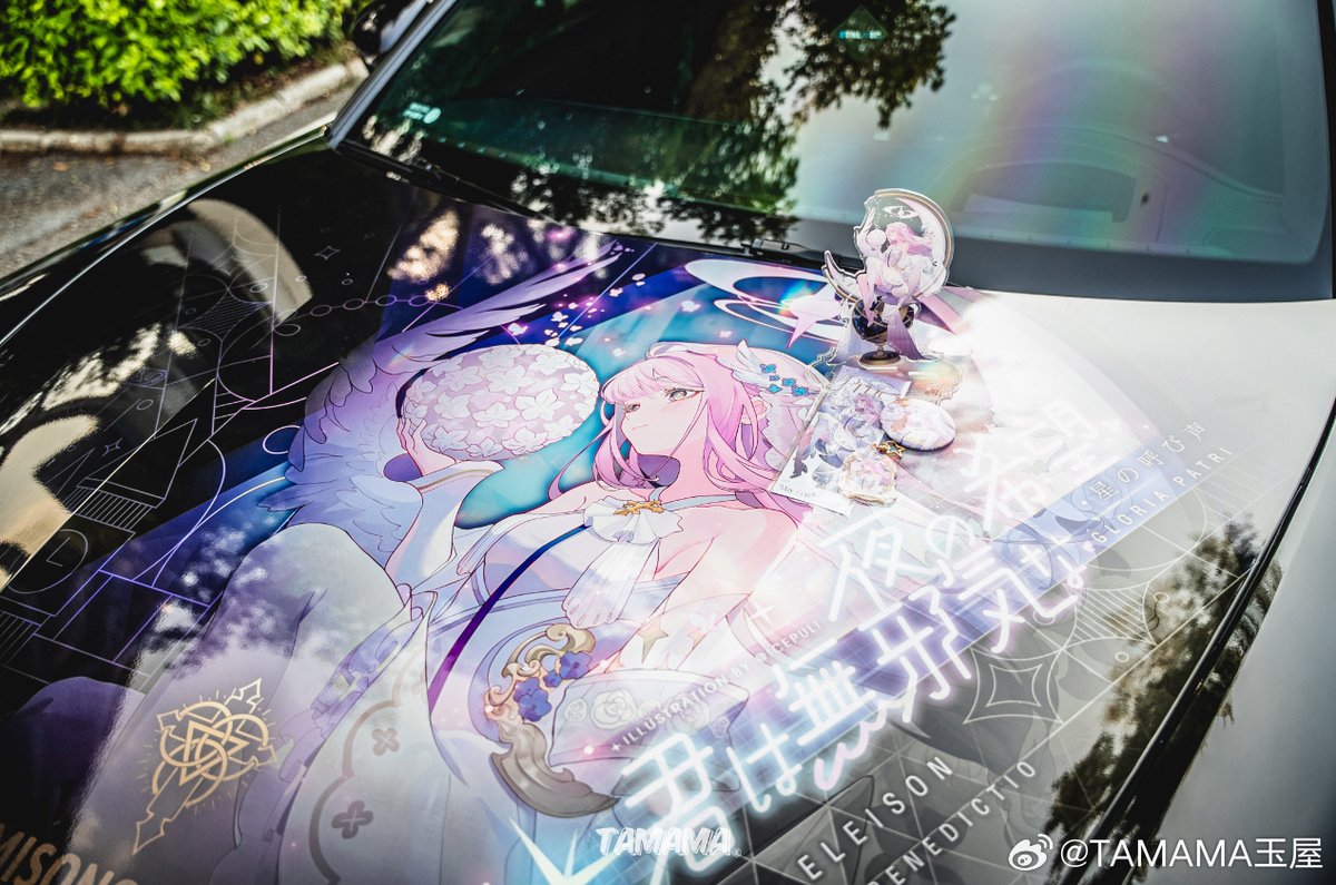gbaing's tweet photo. PORSCHE Panamera 4 × 聖園ミカ 仕樣痛車
イラスト&amp;使用許可：
@icepuli1 &amp; @肉叔原创(weibo)
デザイン:
@TAMAMAstudio 
撮影:
@YukLung 
ミカ正式実装 in 海外サーバーおめでとう！
次は中国サービス開始楽しみだ!
Special Thanks to @GDitasha @闽痛会(weibo)

#聖園ミカ #ブルーアーカイブ #痛車 https://t.co/jVgRpEsMGF