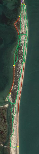 TheTrusteesMV's tweet image. #BeachupdatesMV New Bayside trail openings at Cape Poge. Cedars and Simon&apos;s Point OSV restrictions remain. Leland Beach OSV restrictions due to piping plover chicks.