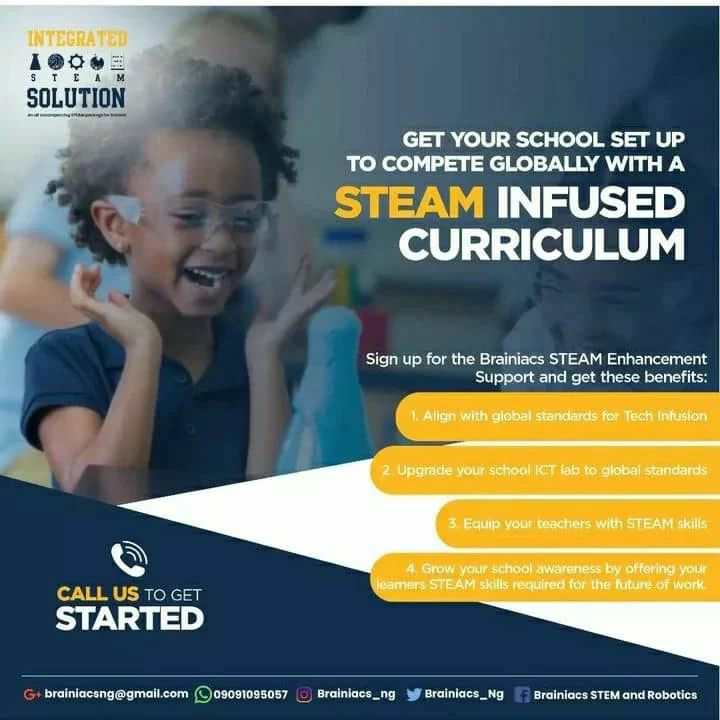 Dear School Owners,

Get the right tools in to make your pupils and students future ready. 

Join other future-ready schools, building well-rounded students.

call/WhatsApp 09091095057 now.

#stemeducation #youngdevelopers #younginnovators #technology #edtech #education