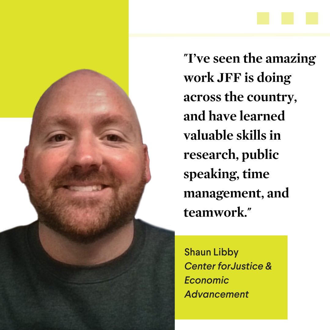 jfftweets's tweet photo. Happy National Intern Day!
JFF’s interns put together this post to share what they’re learning on the job and how they’re helping us achieve equitable economic advancement for all.
#NID #NationalInternDay #JFFIntern #JFFLife https://t.co/g6S1MTOvmB