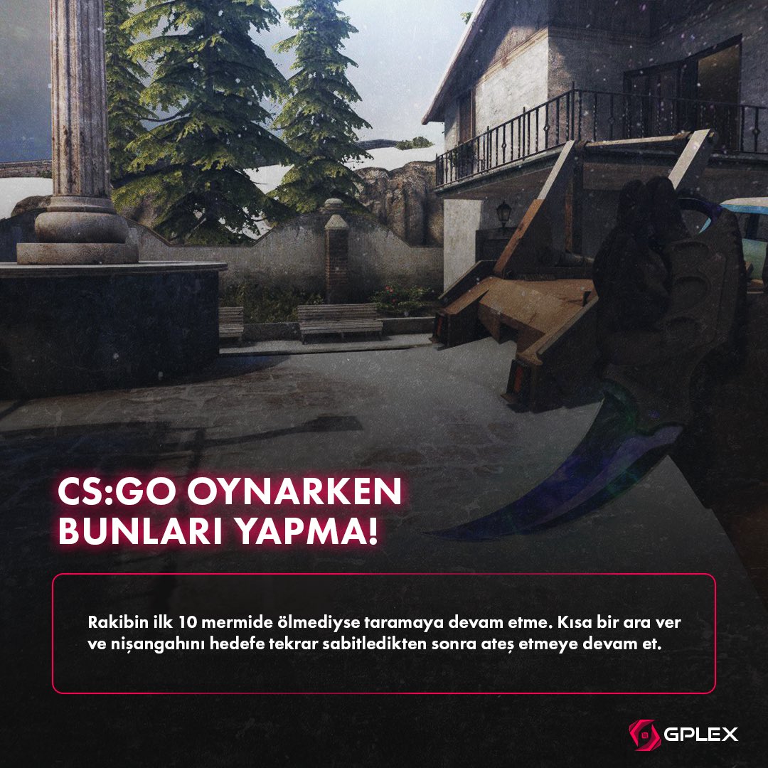 gplextr's tweet photo. Derin bir nefes, biraz duraksa ve taramaya devam et.⏳ #gplex #gplextürkiye #csgotürkiye https://t.co/msIzRsGaEZ