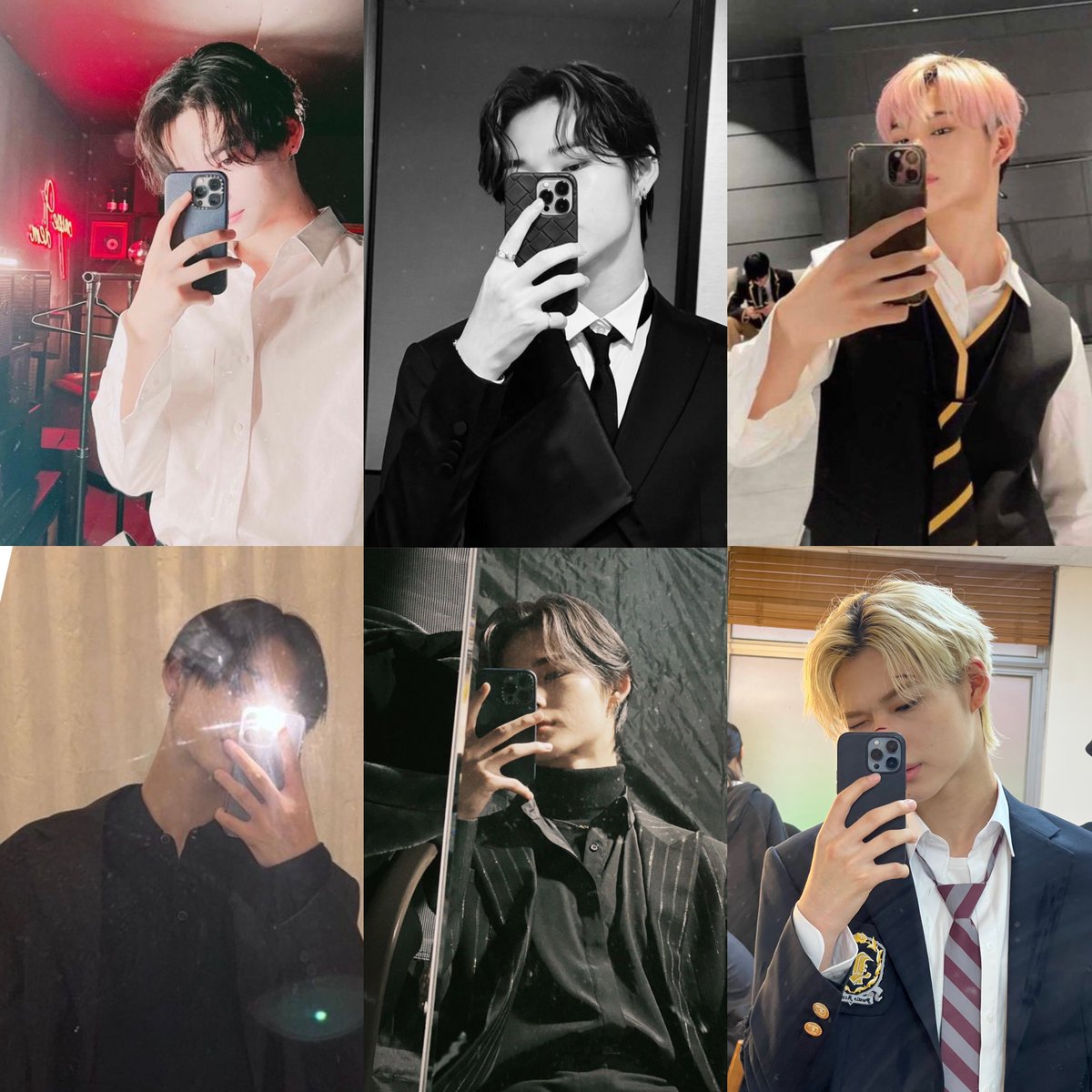 nksunbaem's tweet photo. these kind of mirror selcas #NI_KI #니키 https://t.co/VK4XptZXiT