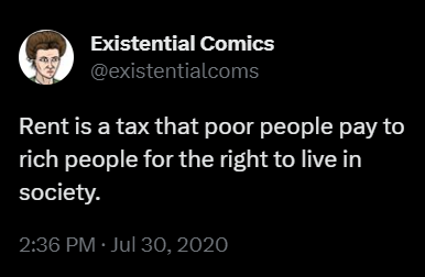 Gritty20202's tweet photo. US renters gave landlords over $88 BILLION in 2022 https://t.co/4CYH7FOJqf