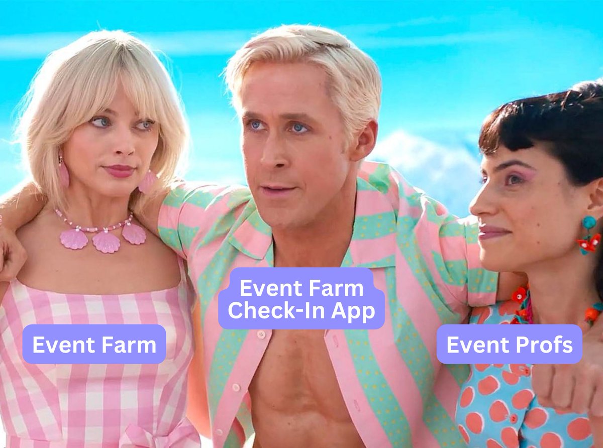 Event Farm 🤝 Event Farm Check-In App 🤝 Event Profs 

The dream team!😌 

#EventFarm #eventplanning #eventexperiences #eventprofs