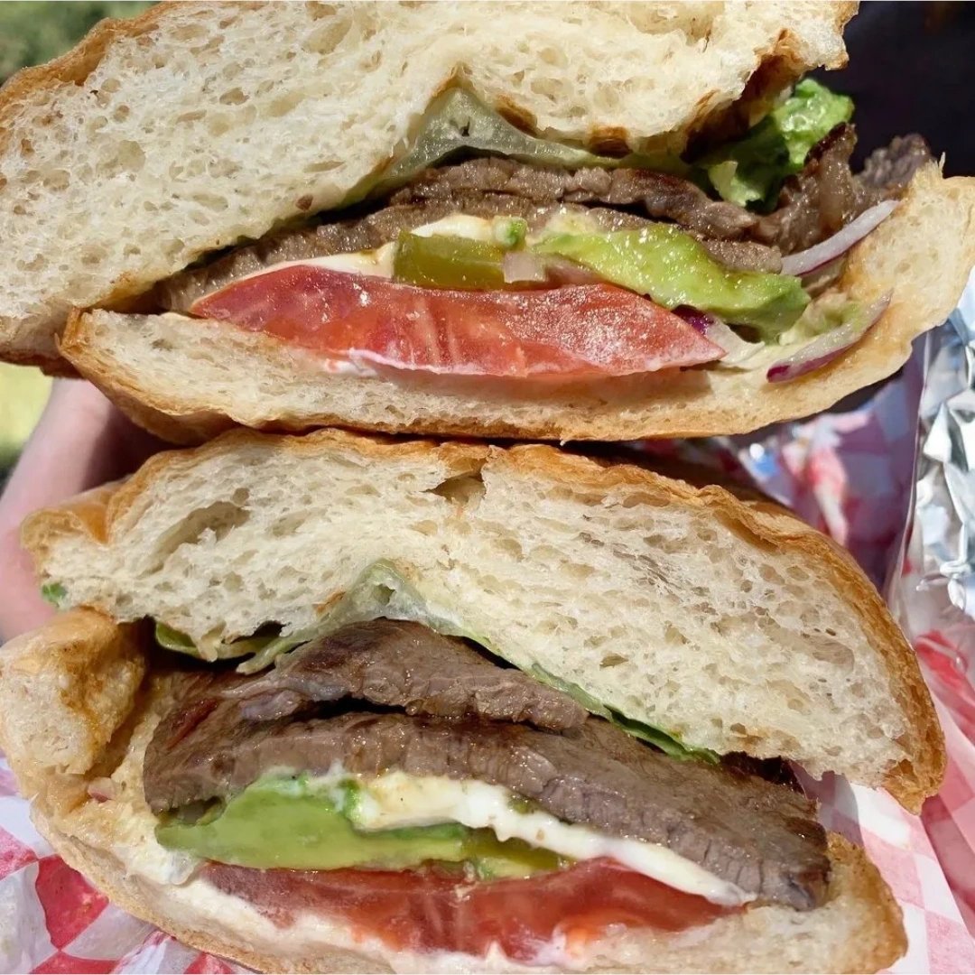 Don't feel like cooking lunch? Don't worry! Swing by and let us make you a mouthwatering torta that's stuffed with fresh meat and cheeses. 🤤 #SavWayFoods #ElMolinoDeli