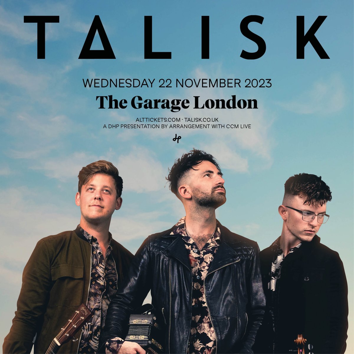 Ground-breaking, chart-topping, genre-bending, globe-trotting and instantly enthralling, Scottish folk-based group @TaliskMusic headline @TheGarageHQ in London on 22nd November! Tickets on sale now: bit.ly/3YddFX2