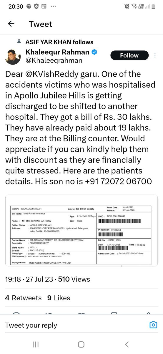 RahzaShandar's tweet photo. @KVishReddy You are a capitalist joind ruling  party to save https://t.co/AK4cGWTWwy