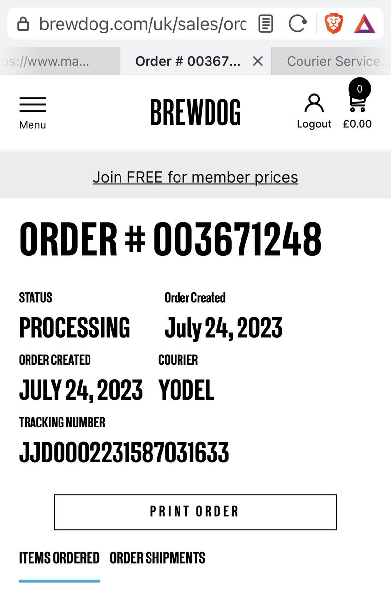 ferguswiseman's tweet photo. Thanks @BrewDog @BrewDogJames - this is the beer that I will be enjoying this weekend. 🙄
Over two weeks now waiting on an order - 2 different customer service reps promising next day delivery / replacement boxes. Still nothing. 
Not a good way to treat investor customers. 🤦‍♂️ https://t.co/T57jr0CM9U