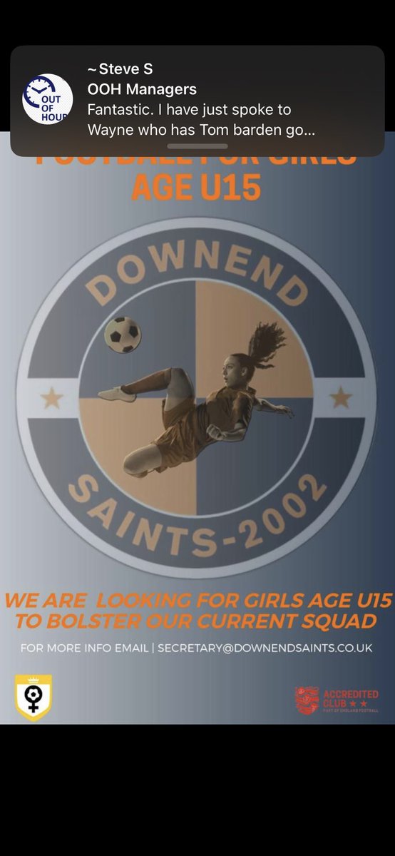 We are recruiting……👇👇🧡🖤⚽️⚽️

#HerGameToo