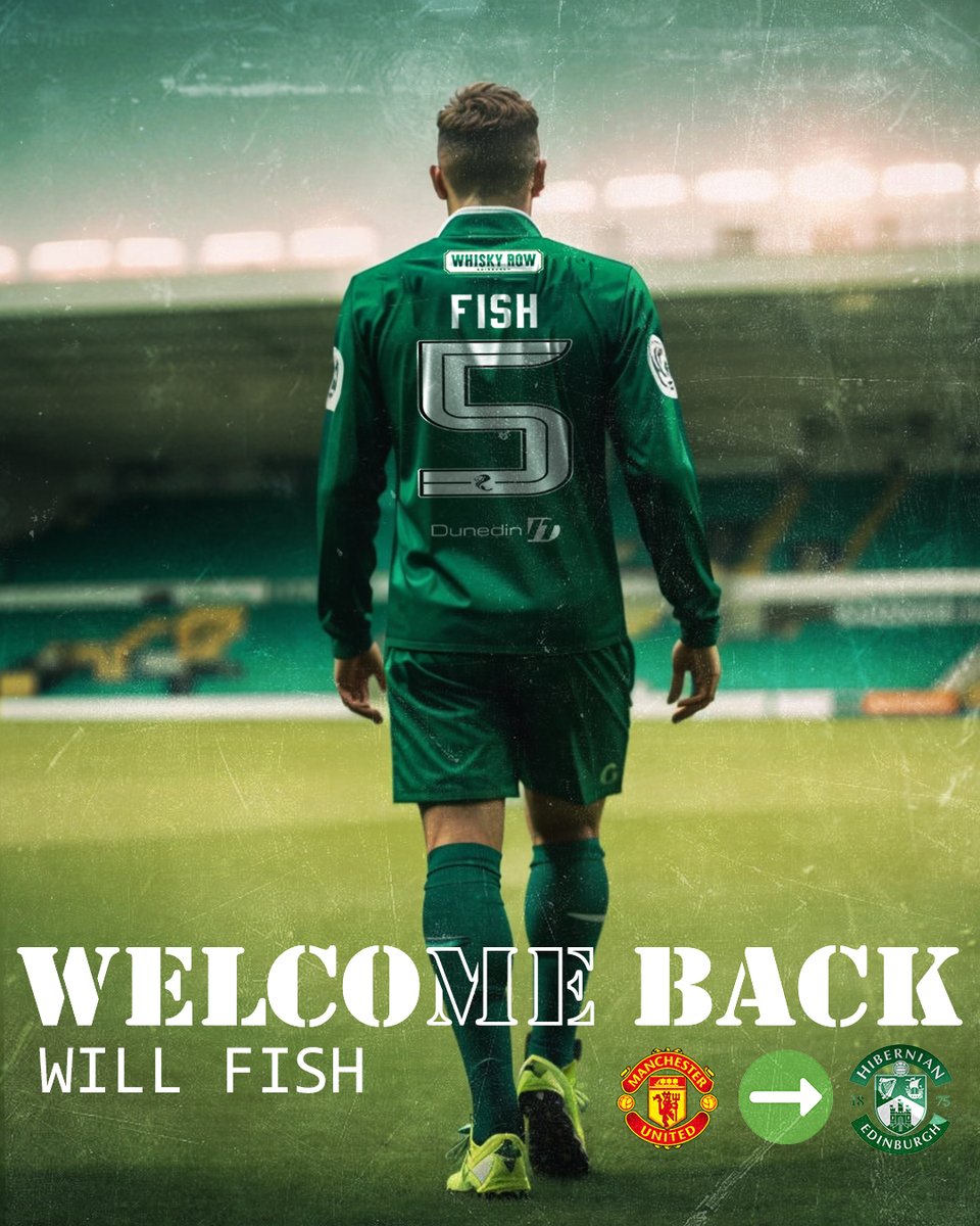 Welcome back to Hibs @_wfish @HibernianFC