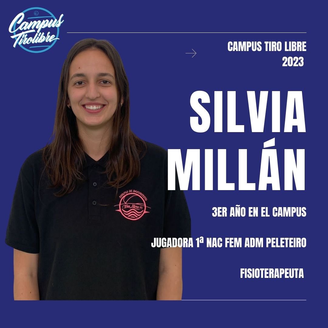 CampTiroLibre's tweet photo. Ella nos cuida cada día durante una semana 😍
3er año de @silvim12 en el campus. Además de ser una excelente fisio también juega en 1ª Nacional Femenina con el @hyupersascq @BPeleteiro 
5º año de colaboración de @fisio_martarpalmeiro con el Campus
#sinomejorasempeoras https://t.co/EC3jmGRviE